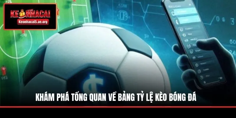 Khám phá tổng quan về bảng tỷ lệ kèo bóng đá